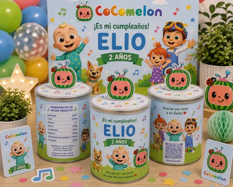 Custom Pringles Can Personalized Birthday Favors photo 6